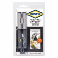 ACCIAIO RAPIDO MIXER, adesivo epossidico. 24ml. BOSTIK