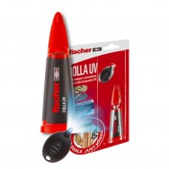 COLLA UV, Colla Trasparente ad attivazione UV. 4 grammi. FISCHER