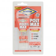 POLY MAX CRISTAL EXPRESS Blister 75gr., adesivo e sigillante. Trasparente. BOSTIK