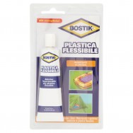 PLASTICA FLESSIBILE, Blister 50 gr., adesivo specifico. BOSTIK.