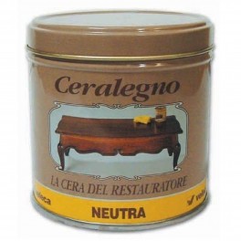 CERALEGNO, Cera d'api in pasta, 500 ml, per legno. Veleca