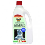 STON, Detergente acido per marmi e pietre degradate. 5Lt Madras.