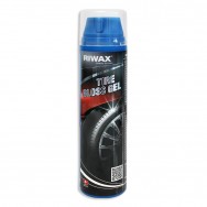 TIRE GLOSS GEL. Lucido per gomme e plastiche. 200ml. RIWAX