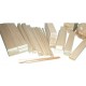 Listello in BALSA, 1mm x 100mm x 1000mm, grezzo. DECORLEGNO