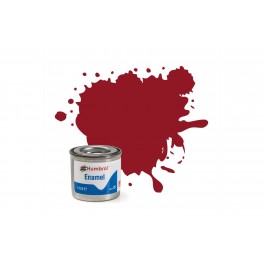 HUMBROL 14ml, rosso nr.20 Crimson - Gloss