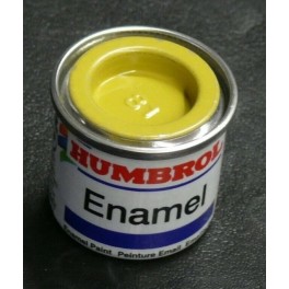 HUMBROL 14ml, giallo nr.81 pale yellow - Matt
