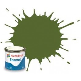 HUMBROL 14ml, verde nr.88 deck green - Matt