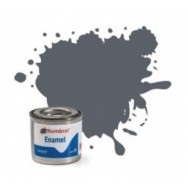 HUMBROL 14ml, grigio nr.123 extra dark sea grey - Satin
