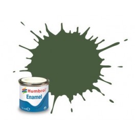HUMBROL 14ml, Verde nr.159 Khaki Drab - Matt