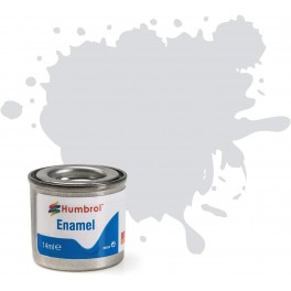 HUMBROL 14ml, grigio nr.196 Light Grey - Satin