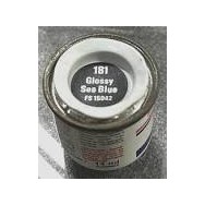 HUMBROL 14ml, Blu nr.181 Sea Blue - Gloss