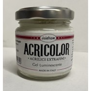 Vernice Acrilica ACRICOLOR GEL LUMINESCENTE AC020, 80ml, Iridron
