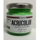 Vernice Acrilica Fluorescente ACRICOLOR VERDE NEON AC018, 80ml, Iridron