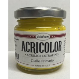 Vernice Acrilica ACRICOLOR Giallo Primario AC2300, 80ml
