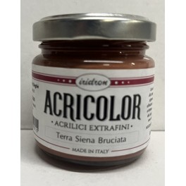 Vernice Acrilica ACRICOLOR Terra di Siena bruciata AC2800, 80ml