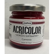Vernice Acrilica ACRICOLOR Rosso Carminio AC4500, 80ml