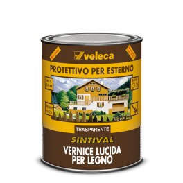 SINTIVAL LUCIDO NOCE CHIARO, vernice protettiva. 750ml. Veleca